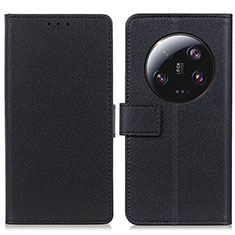 Coque Portefeuille Livre Cuir Etui Clapet M08L pour Xiaomi Mi 13 Ultra 5G Noir