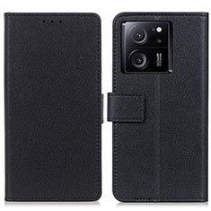 Coque Portefeuille Livre Cuir Etui Clapet M08L pour Xiaomi Mi 13T Pro 5G Noir