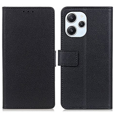 Coque Portefeuille Livre Cuir Etui Clapet M08L pour Xiaomi Redmi 12 4G Noir