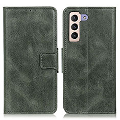 Coque Portefeuille Livre Cuir Etui Clapet M09L pour Samsung Galaxy S23 5G Vert