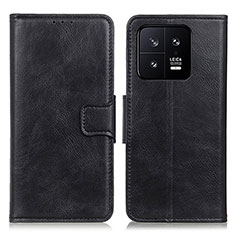 Coque Portefeuille Livre Cuir Etui Clapet M09L pour Xiaomi Mi 13 Pro 5G Noir