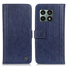 Coque Portefeuille Livre Cuir Etui Clapet M10L pour OnePlus 10 Pro 5G Bleu