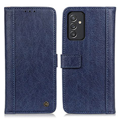 Coque Portefeuille Livre Cuir Etui Clapet M10L pour Samsung Galaxy A05s Bleu