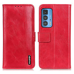 Coque Portefeuille Livre Cuir Etui Clapet M11L pour Motorola Moto Edge S Pro 5G Rouge