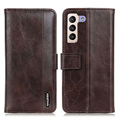 Coque Portefeuille Livre Cuir Etui Clapet M11L pour Samsung Galaxy S24 Plus 5G Marron