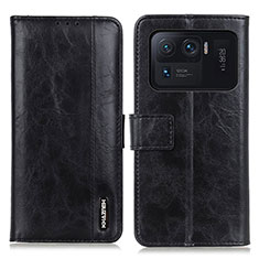 Coque Portefeuille Livre Cuir Etui Clapet M11L pour Xiaomi Mi 11 Ultra 5G Noir
