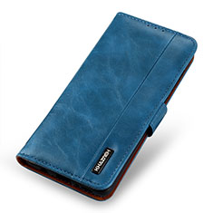 Coque Portefeuille Livre Cuir Etui Clapet M11L pour Xiaomi Poco M3 Bleu