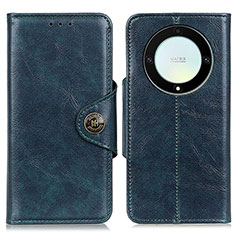 Coque Portefeuille Livre Cuir Etui Clapet M12L pour Huawei Honor Magic5 Lite 5G Bleu