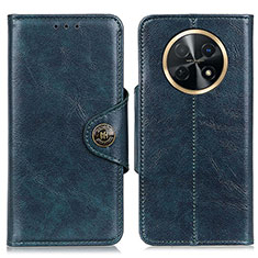 Coque Portefeuille Livre Cuir Etui Clapet M12L pour Huawei Nova Y91 Bleu
