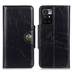 Coque Portefeuille Livre Cuir Etui Clapet M12L pour Xiaomi Redmi 10 (2022) Noir