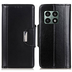 Coque Portefeuille Livre Cuir Etui Clapet M13L pour OnePlus 10 Pro 5G Noir