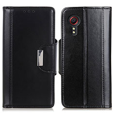 Coque Portefeuille Livre Cuir Etui Clapet M13L pour Samsung Galaxy XCover 5 SM-G525F Noir