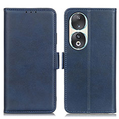 Coque Portefeuille Livre Cuir Etui Clapet M15L pour Huawei Honor 90 5G Bleu