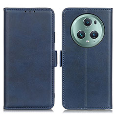Coque Portefeuille Livre Cuir Etui Clapet M15L pour Huawei Honor Magic5 Pro 5G Bleu