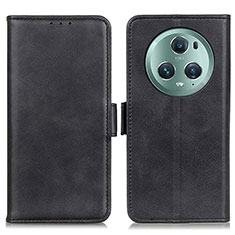 Coque Portefeuille Livre Cuir Etui Clapet M15L pour Huawei Honor Magic5 Pro 5G Noir