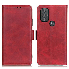 Coque Portefeuille Livre Cuir Etui Clapet M15L pour Motorola Moto G Power (2022) Rouge
