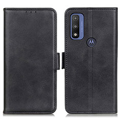 Coque Portefeuille Livre Cuir Etui Clapet M15L pour Motorola Moto G Pure Noir