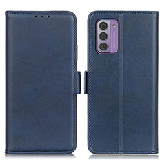 Coque Portefeuille Livre Cuir Etui Clapet M15L pour Nokia G310 5G Bleu