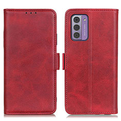 Coque Portefeuille Livre Cuir Etui Clapet M15L pour Nokia G310 5G Rouge