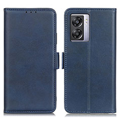 Coque Portefeuille Livre Cuir Etui Clapet M15L pour OnePlus Nord N300 5G Bleu