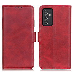 Coque Portefeuille Livre Cuir Etui Clapet M15L pour Samsung Galaxy A05s Rouge