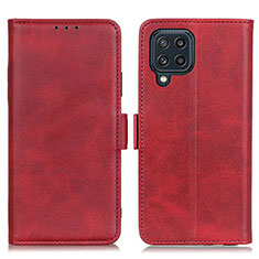 Coque Portefeuille Livre Cuir Etui Clapet M15L pour Samsung Galaxy M32 4G Rouge