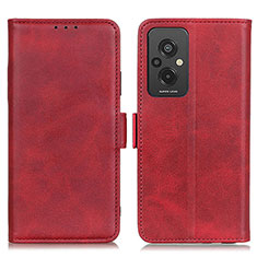 Coque Portefeuille Livre Cuir Etui Clapet M15L pour Xiaomi Redmi 11 Prime 4G Rouge