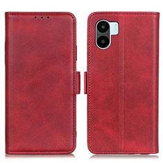 Coque Portefeuille Livre Cuir Etui Clapet M15L pour Xiaomi Redmi A2 Rouge