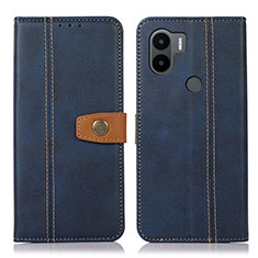 Coque Portefeuille Livre Cuir Etui Clapet M16L pour Xiaomi Redmi A1 Plus Bleu