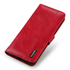 Coque Portefeuille Livre Cuir Etui Clapet M25L pour Samsung Galaxy S21 5G Rouge