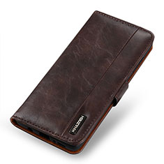 Coque Portefeuille Livre Cuir Etui Clapet M25L pour Samsung Galaxy S24 Plus 5G Marron