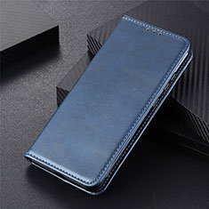 Coque Portefeuille Livre Cuir Etui Clapet N03 pour Huawei P40 Bleu