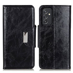 Coque Portefeuille Livre Cuir Etui Clapet N04P pour Samsung Galaxy A15 5G Noir