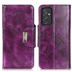 Coque Portefeuille Livre Cuir Etui Clapet N04P pour Samsung Galaxy A15 5G Violet