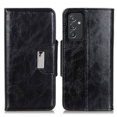 Coque Portefeuille Livre Cuir Etui Clapet N04P pour Samsung Galaxy A25 5G Noir