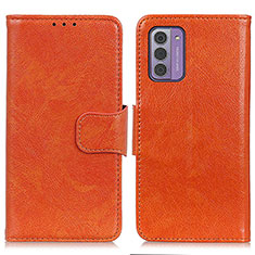 Coque Portefeuille Livre Cuir Etui Clapet N05P pour Nokia G310 5G Orange
