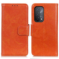 Coque Portefeuille Livre Cuir Etui Clapet N05P pour OnePlus Nord N200 5G Orange