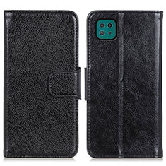 Coque Portefeuille Livre Cuir Etui Clapet N05P pour Samsung Galaxy A22 5G Noir