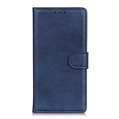 Coque Portefeuille Livre Cuir Etui Clapet N06 pour Huawei P40 Bleu