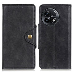 Coque Portefeuille Livre Cuir Etui Clapet N06P pour OnePlus Ace 2 5G Noir
