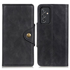 Coque Portefeuille Livre Cuir Etui Clapet N06P pour Samsung Galaxy A05s Noir