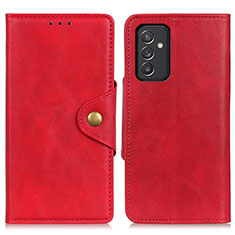 Coque Portefeuille Livre Cuir Etui Clapet N06P pour Samsung Galaxy A25 5G Rouge