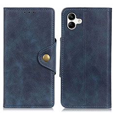 Coque Portefeuille Livre Cuir Etui Clapet N06P pour Samsung Galaxy M04 Bleu