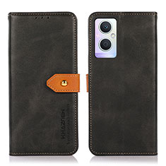 Coque Portefeuille Livre Cuir Etui Clapet N07P pour OnePlus Nord N20 5G Noir