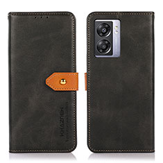 Coque Portefeuille Livre Cuir Etui Clapet N07P pour OnePlus Nord N300 5G Noir