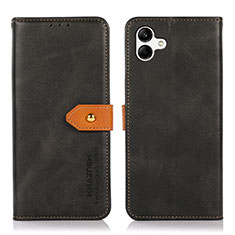 Coque Portefeuille Livre Cuir Etui Clapet N07P pour Samsung Galaxy A04E Noir