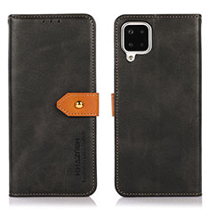 Coque Portefeuille Livre Cuir Etui Clapet N07P pour Samsung Galaxy A12 5G Noir