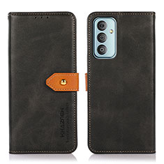 Coque Portefeuille Livre Cuir Etui Clapet N07P pour Samsung Galaxy M13 4G Noir