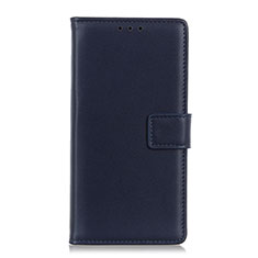 Coque Portefeuille Livre Cuir Etui Clapet N08 pour Huawei P40 Bleu Royal