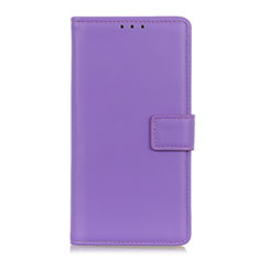 Coque Portefeuille Livre Cuir Etui Clapet N08 pour Huawei P40 Violet Clair